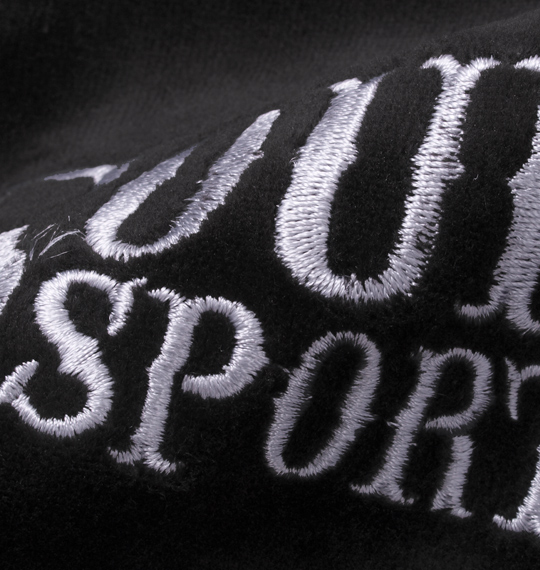 SOUL SPORTS パーカーベロアセット ブラック