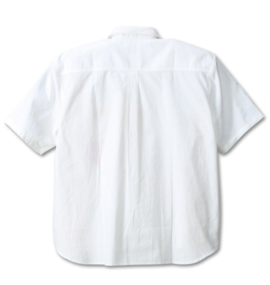 UP!SMILE フェイクタイオックス半袖シャツ ホワイト