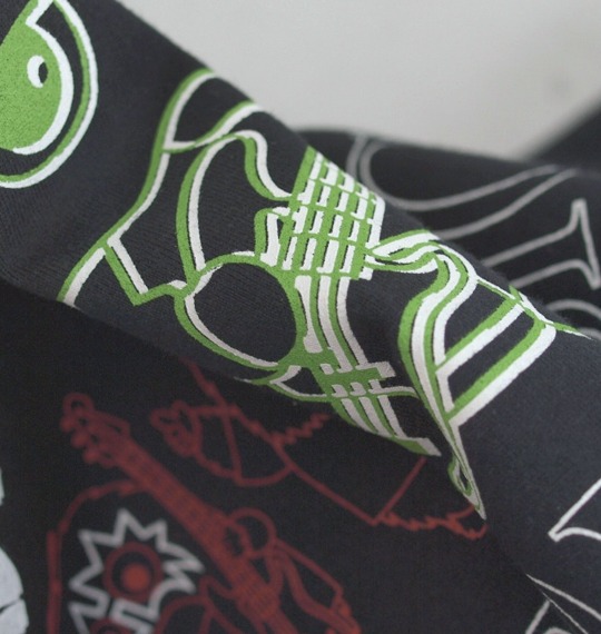 GACHAPIN×MUKKU Tシャツ(半袖) ブラック