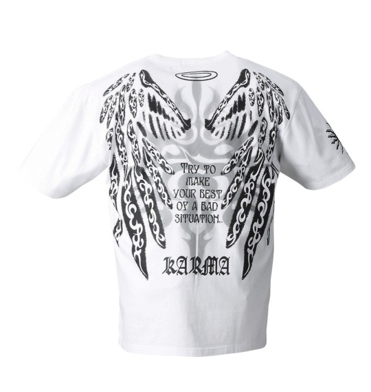KARMA Tシャツ(半袖) ホワイト