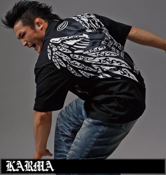 KARMA Tシャツ(半袖) ブラック