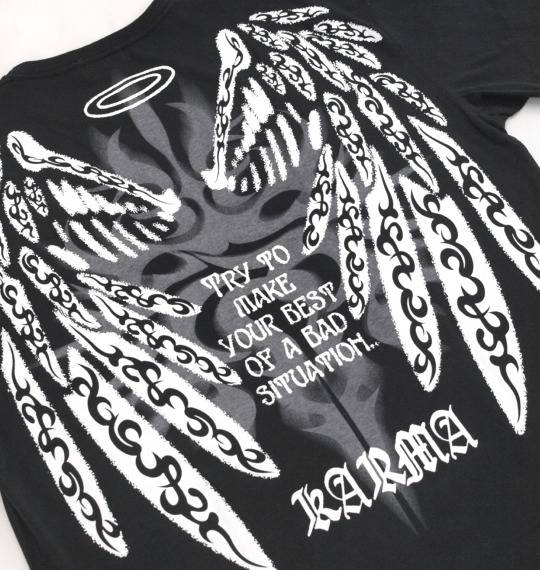 KARMA Tシャツ(半袖) ブラック