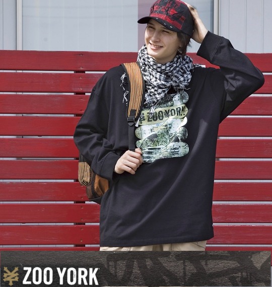 ZOO YORK Tシャツ ブラック