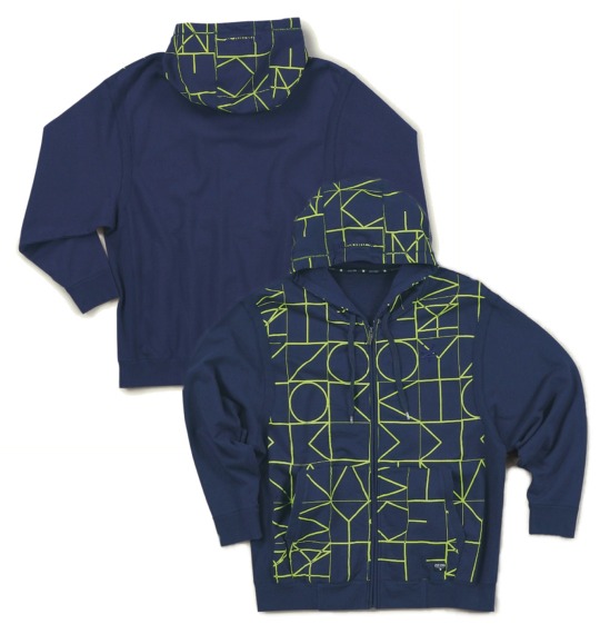 ZOO YORK フルジップパーカー ネイビー