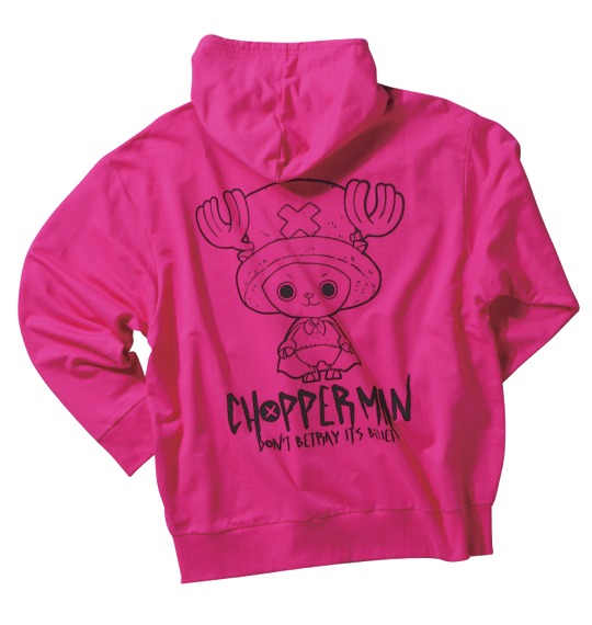 ONEPIECE フルジップパーカー ピンク
