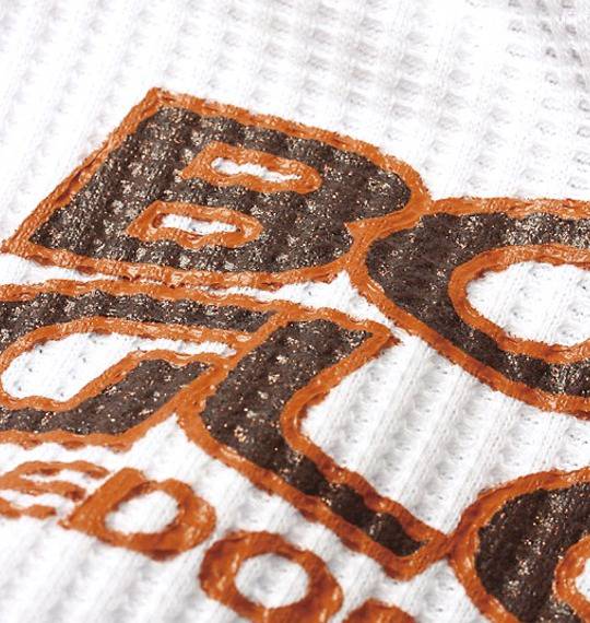 BODY GLOVE ファー付ワッフルパーカー ホワイト