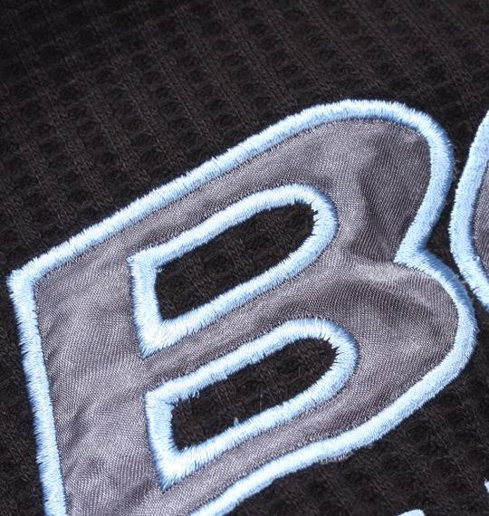 BODY GLOVE ファー付ワッフルパーカー ブラック