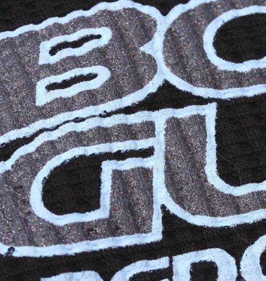 BODY GLOVE ファー付ワッフルパーカー ブラック