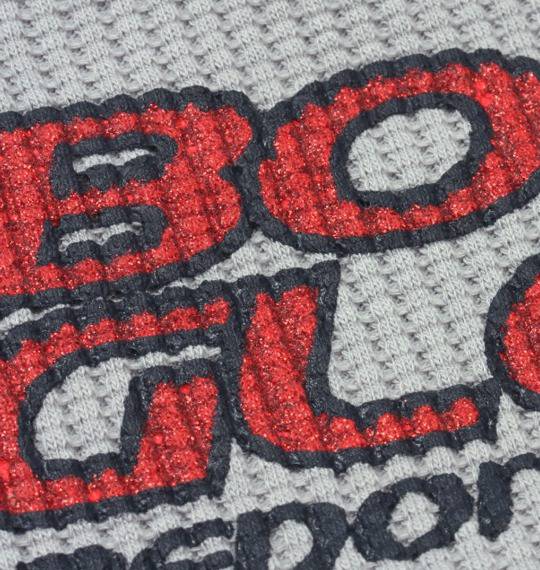 BODY GLOVE ファー付ワッフルパーカー モクグレー