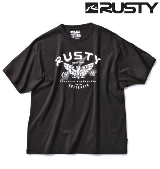 RUSTY Tシャツ(半袖) ブラック