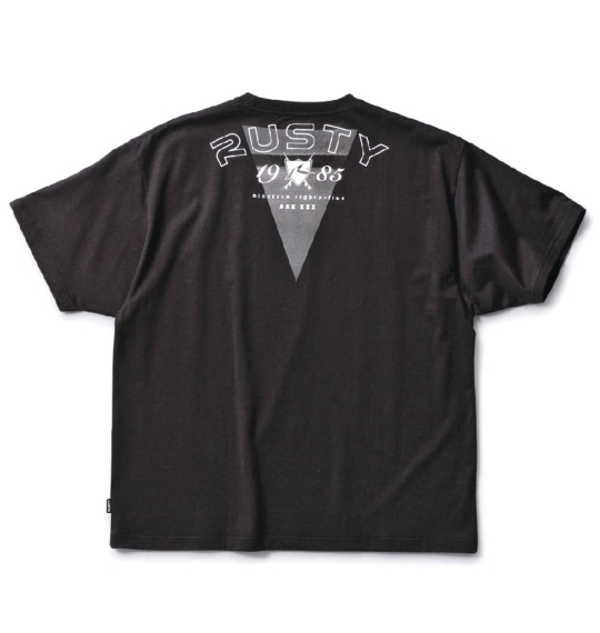 RUSTY Tシャツ(半袖) ブラック