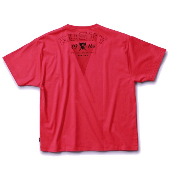 RUSTY Tシャツ(半袖) レッド