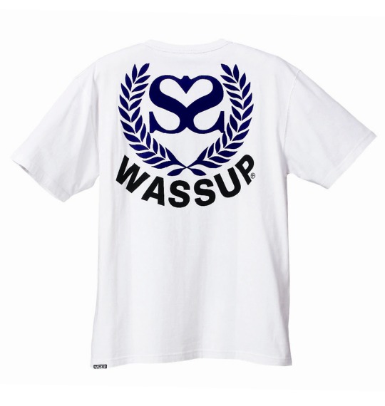 WASSUP 半袖Tシャツ ホワイト