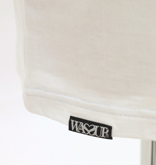 WASSUP 半袖Tシャツ ホワイト