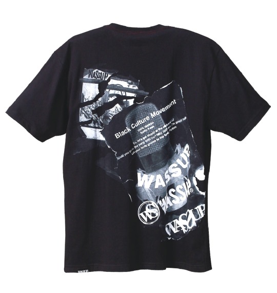 WASSUP Tシャツ(半袖) ブラック