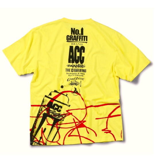 ASIAN CAN CONTROLERZ Tシャツ(半袖) イエロー