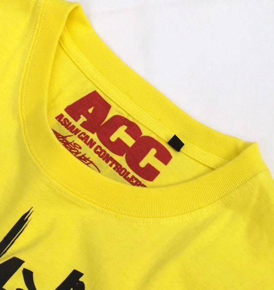 ASIAN CAN CONTROLERZ Tシャツ(半袖) イエロー