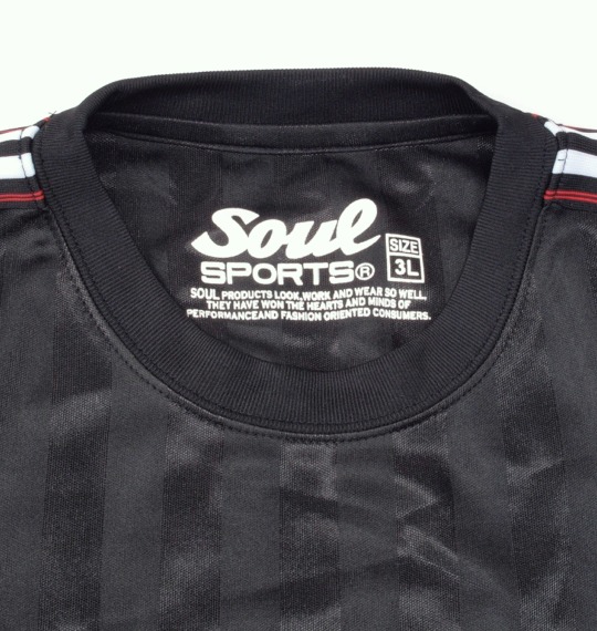 SOUL SPORTS Tシャツ(半袖) ブラック