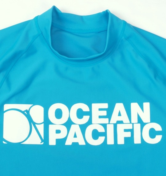 OCEAN PACIFIC 五分袖ラッシュガード ターコイズ