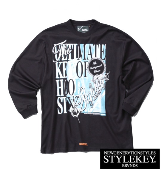 Stylekey Tシャツ(長袖) ブラック