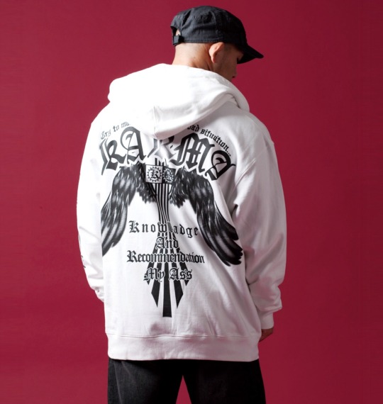 KARMA フルジップパーカー ホワイト