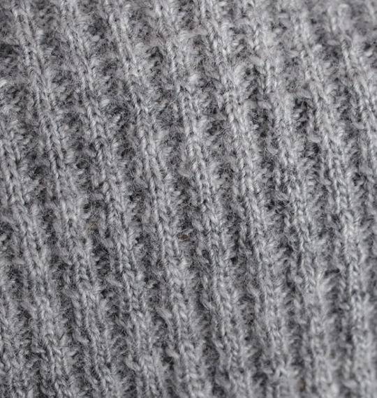 BUNDESWEAR ワッフルヘンリーTシャツ モクグレー