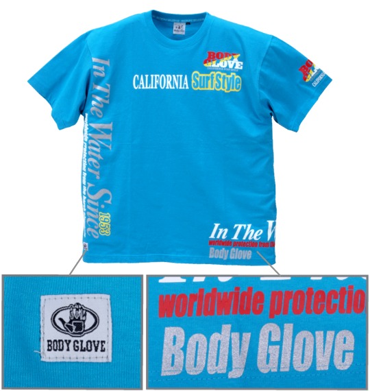 BODY GLOVE Tシャツ(半袖) ターコイズ