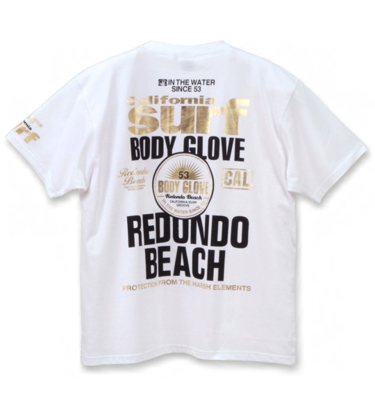 BODY GLOVE Tシャツ半袖 ホワイト