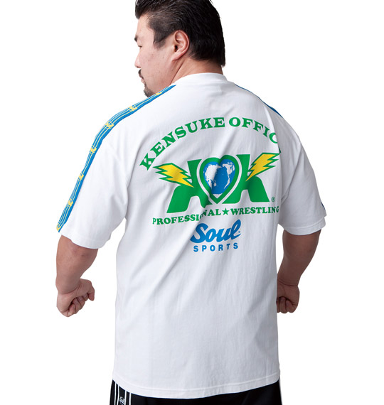 SOUL SPORTS×KENSUKE OFFICE Tシャツ半袖 ホワイト