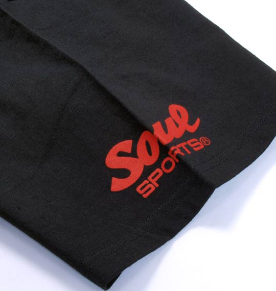SOUL SPORTS×新日本プロレス Tシャツ(半袖) ブラック