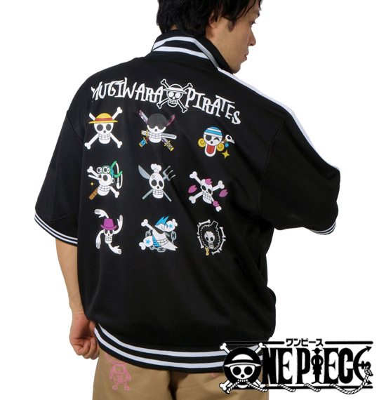 ONEPIECE フルジップジャージ(半袖) ブラック