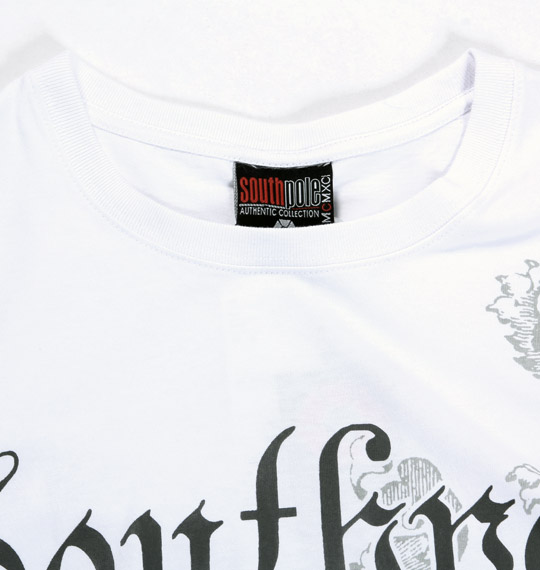 SOUTH POLE Tシャツ半袖 ホワイト