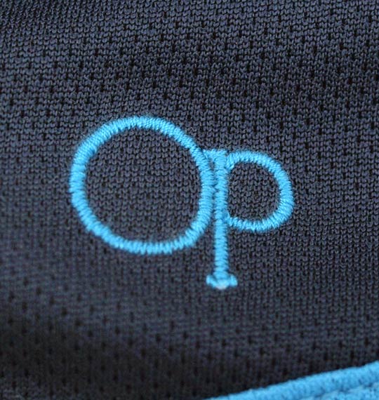 OCEAN PACIFIC ジップパーカーラッシュガード ホワイト×ネイビー