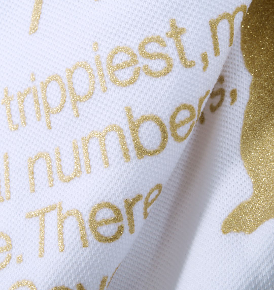 SEVEN2 鹿の子半袖ポロシャツ ホワイト