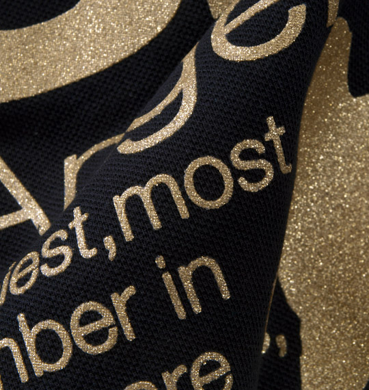 SEVEN2 鹿の子半袖ポロシャツ ブラック