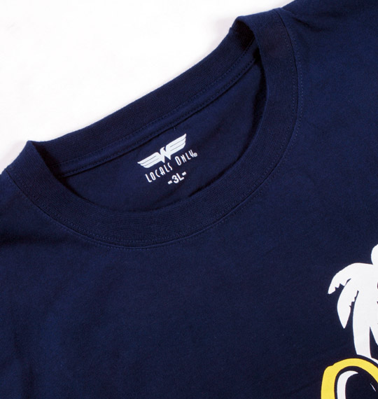 LOCALS ONLY Tシャツ半袖 ネイビー