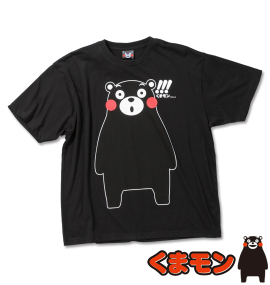 くまモン Tシャツ(半袖) ブラック