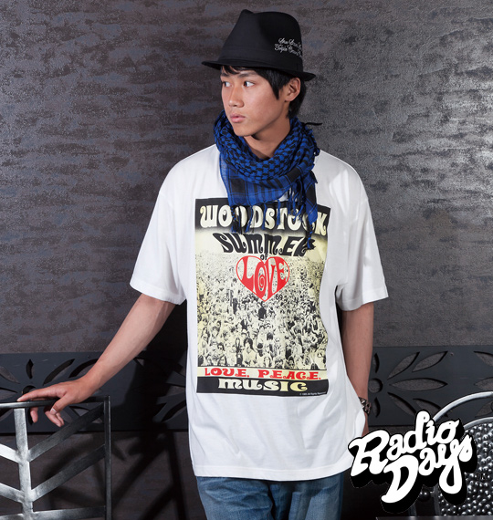 Radio Days 半袖Tシャツ ホワイト