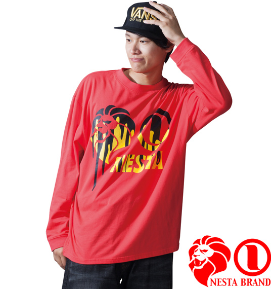 NESTA BRAND 長袖Tシャツ レッド