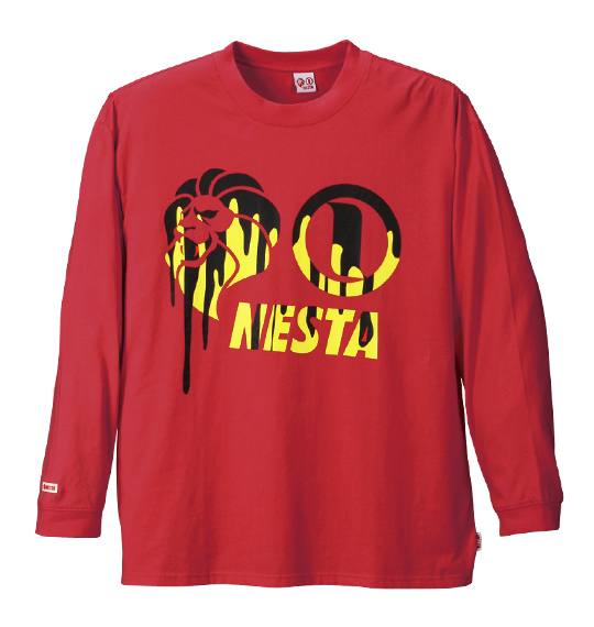 NESTA BRAND 長袖Tシャツ レッド