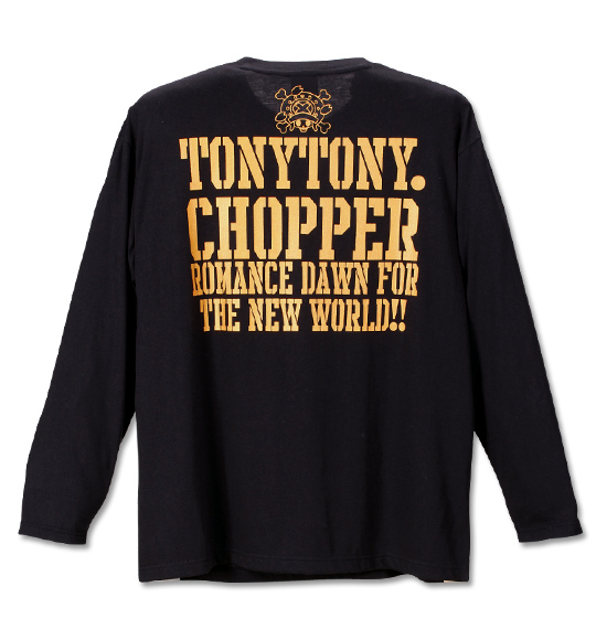 ONE PIECE 長袖Tシャツ ブラック