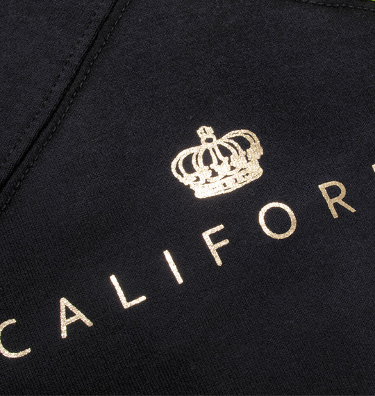 SEVEN2 切替プリント半袖Tシャツ ブラック