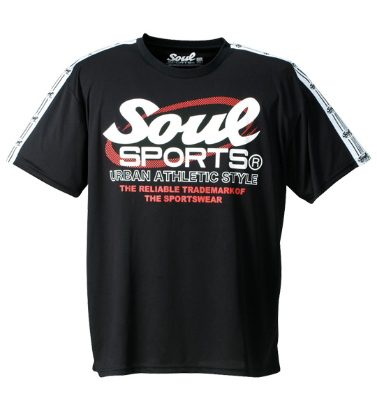 SOUL SPORTS 半袖Tシャツ ブラック
