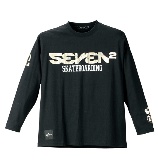 SEVEN2 長袖Tシャツ ブラック