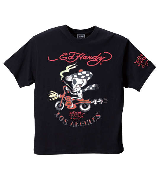 EDHARDY 半袖Tシャツ ブラック