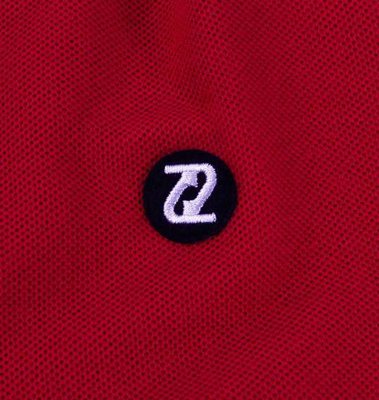 SEVEN2 半袖ポロシャツ ピンクレッド