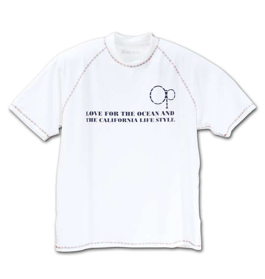 OCEAN PACIFIC 半袖ラッシュガード ホワイト