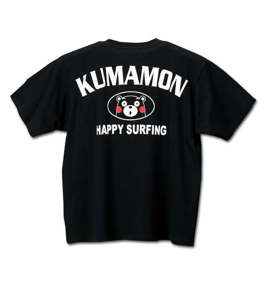 くまモン 半袖Tシャツ ブラック