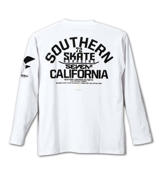 SEVEN2 長袖Tシャツ ホワイト