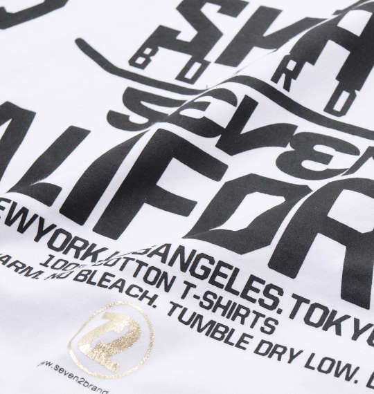 SEVEN2 長袖Tシャツ ホワイト